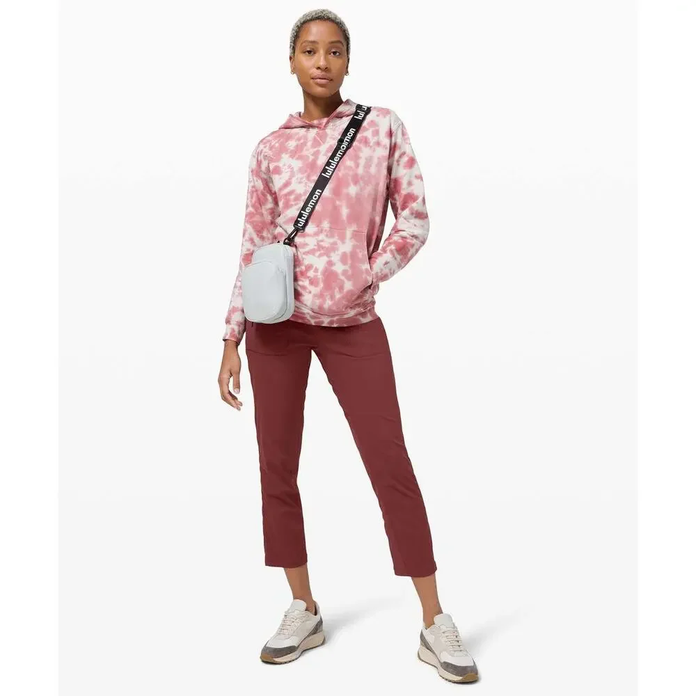 Lululemon Beyond the Studio Pant Slim High Rise Oxblood Yoga Pilates Athleisure